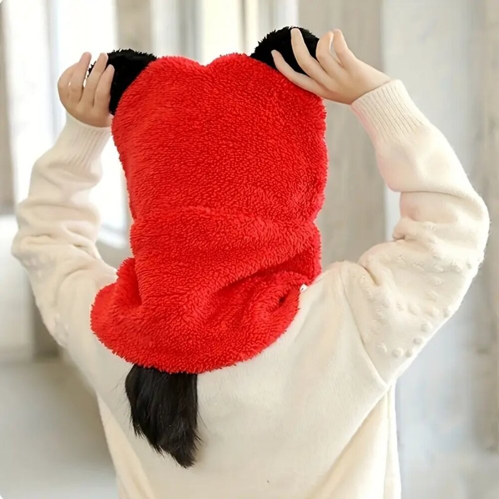 Winter Hats 5 Pack Girls Boys Full Head And Neck Cover, Lot of 5 Colors - Picture 4 of 14